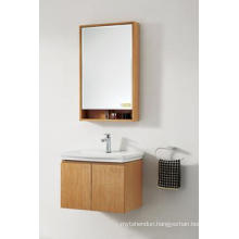 Oak Wood Bathroom Vanity Cabinet New Fashion Cabinet Design Bathroom Furniture Bathroom Cabinet (JN-8814179)